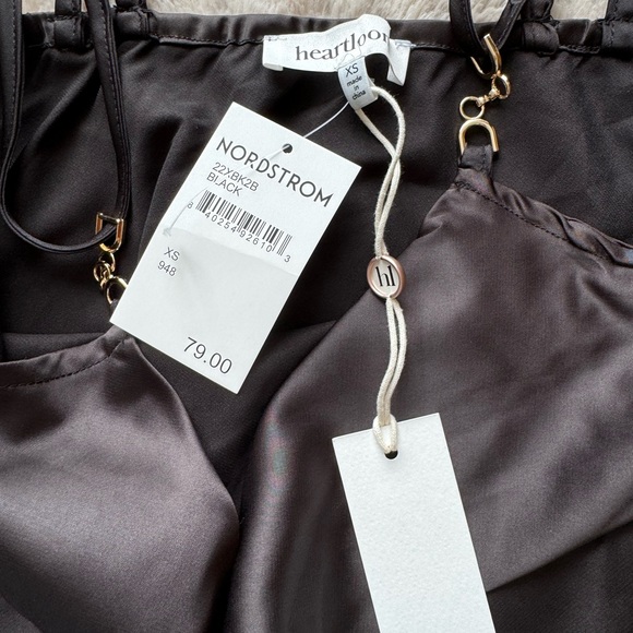 NWT Heartloom Cowl Neck Satin Camisole Top XS - Picture 6 of 8